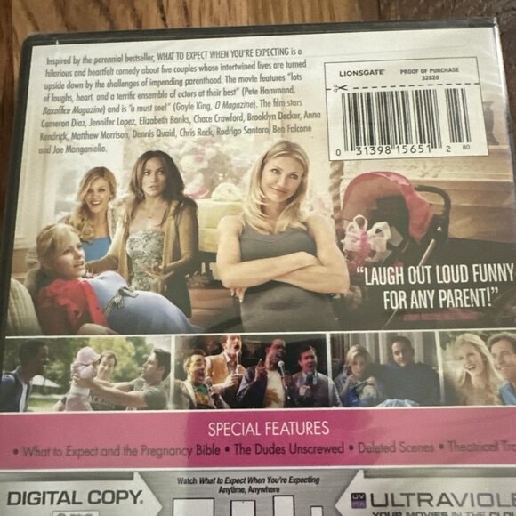 What to expect when you’re expecting DVD new sealed Jennifer Lopez Cameron Diaz - Picture 4 of 4